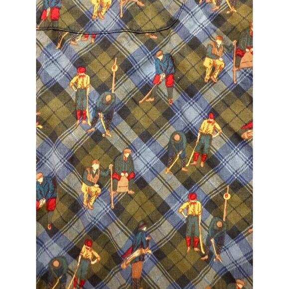 Vintage Tango Men's Button Up Short Sleeve Golf Shirt Size Large - Picture 2 of 6